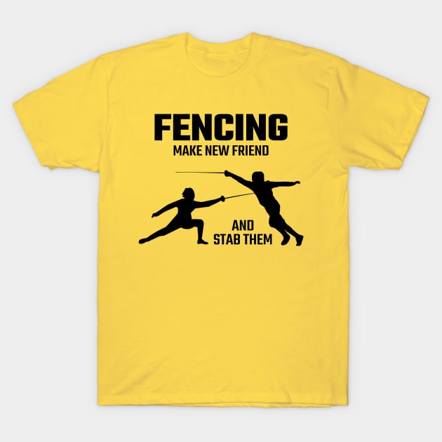 fencing T-Shirt by Tali Publik